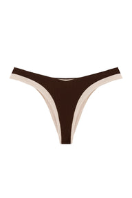 Ravellina bikini bottom - Chocolate | Gianna Bellucci