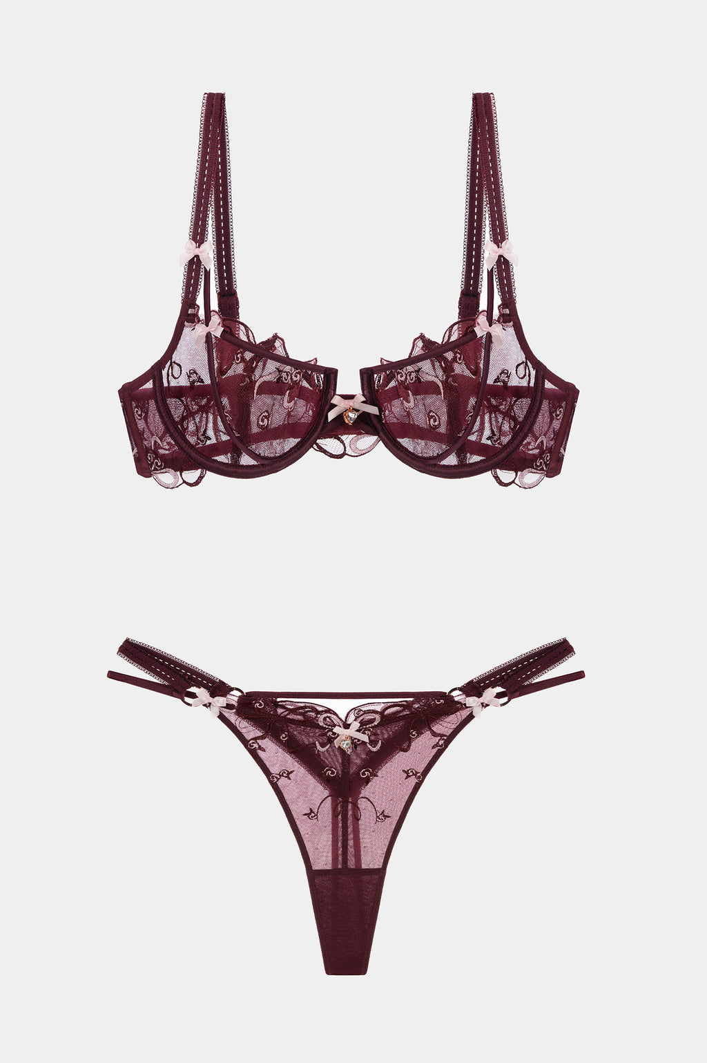 Chiara Set - Purple | Gianna Bellucci