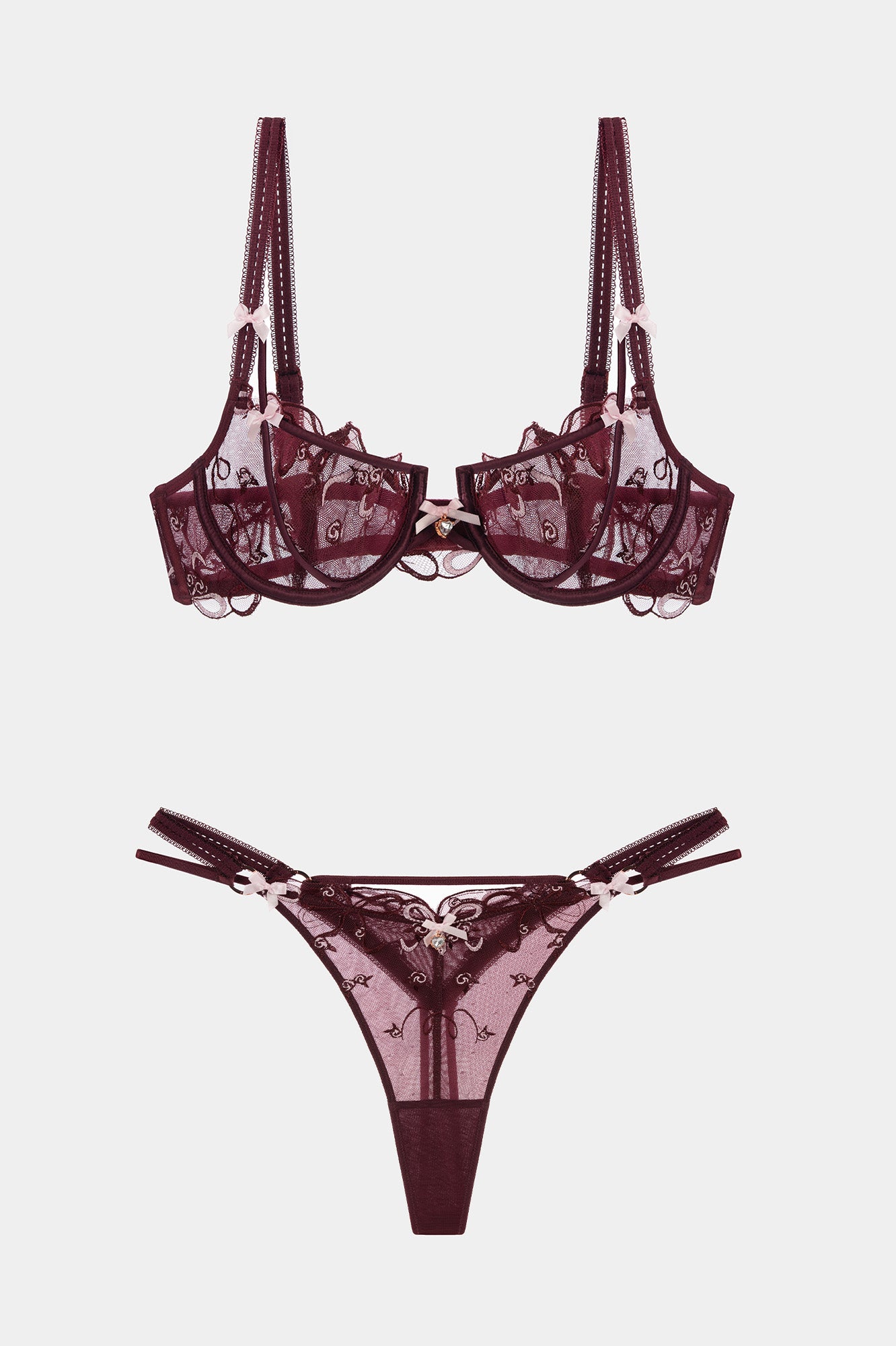 Chiara Set - Purple | Gianna Bellucci