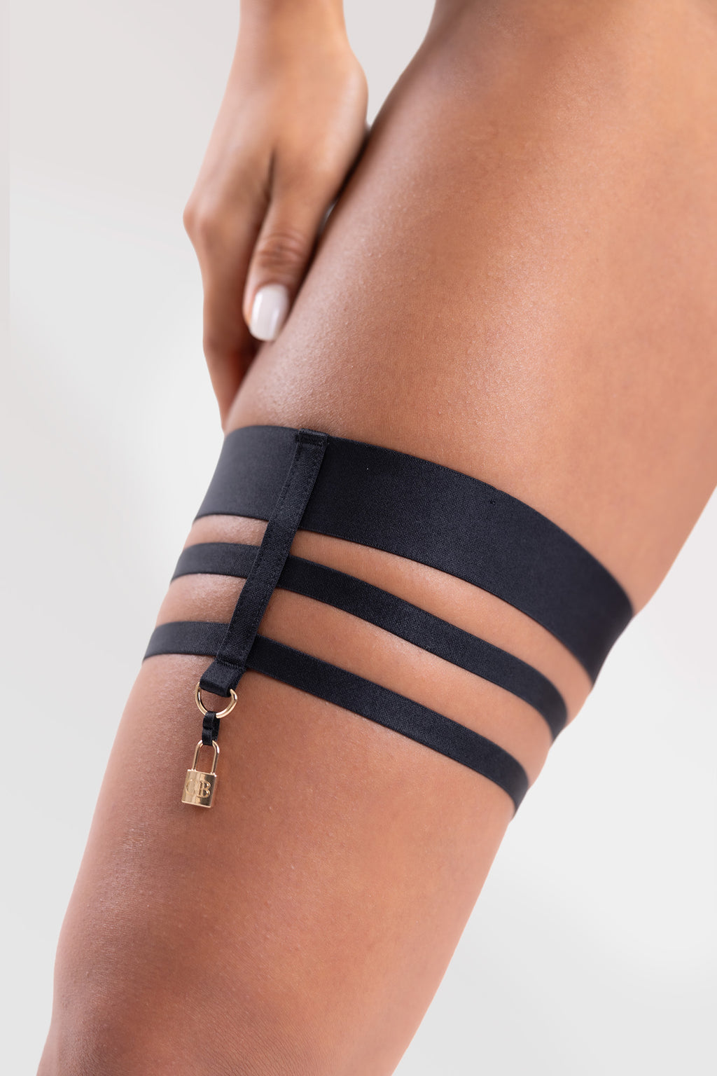 Leg Garter - Black | Gianna Bellucci