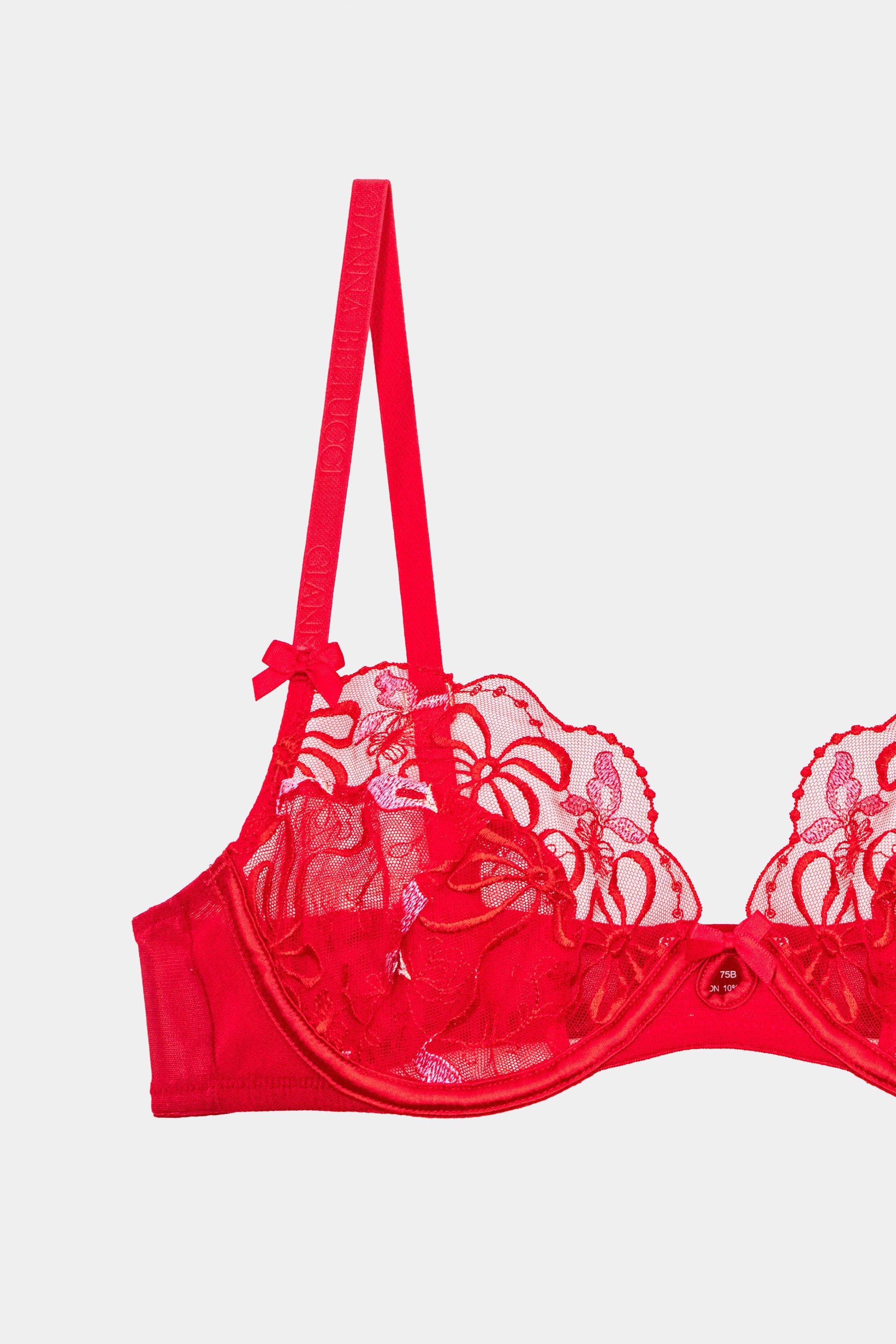 Palmira Bra - Red | Gianna Bellucci