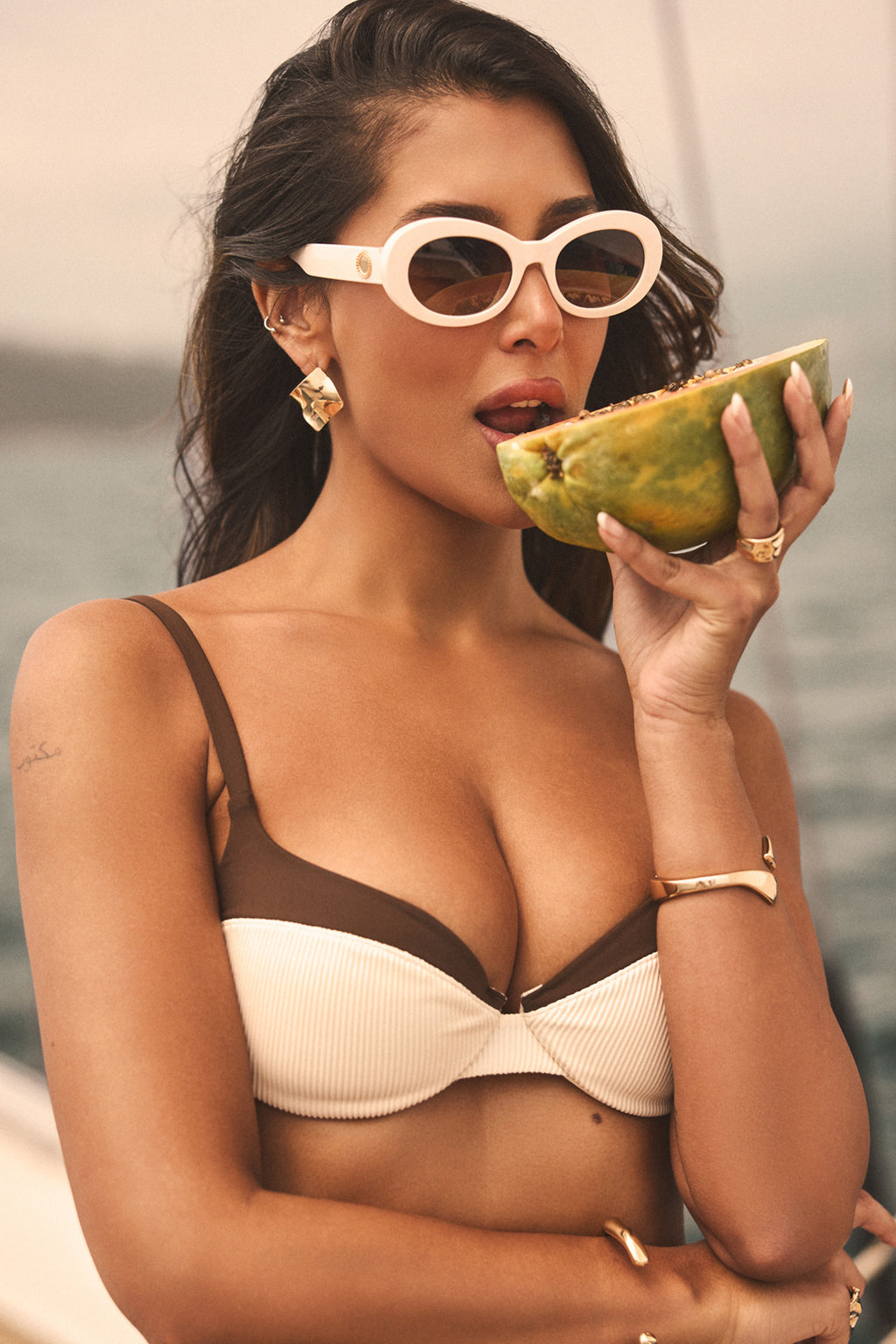 Ravellina bikini top - Cotton | Gianna Bellucci