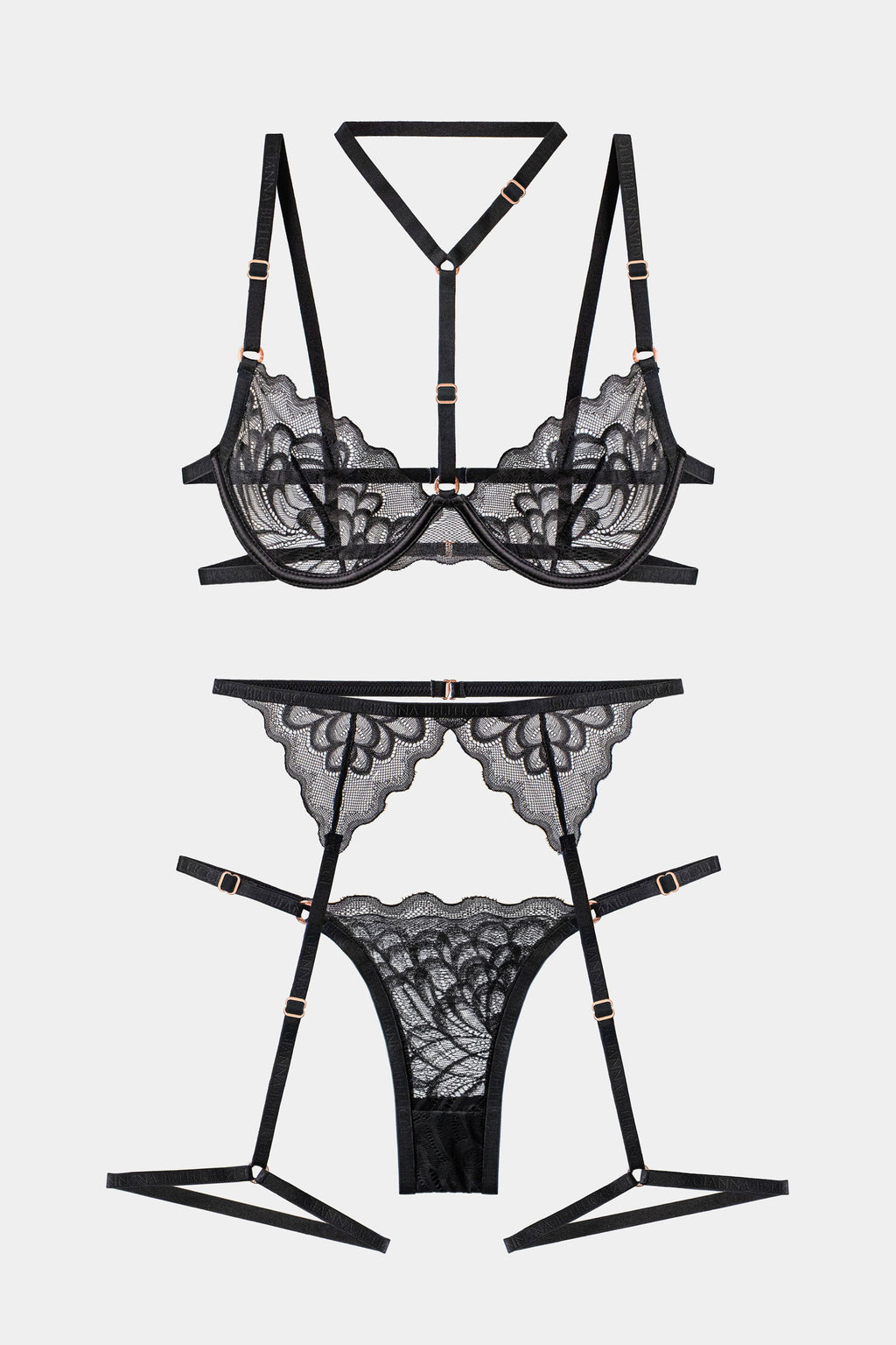 Andrea Set - Black | Gianna Bellucci