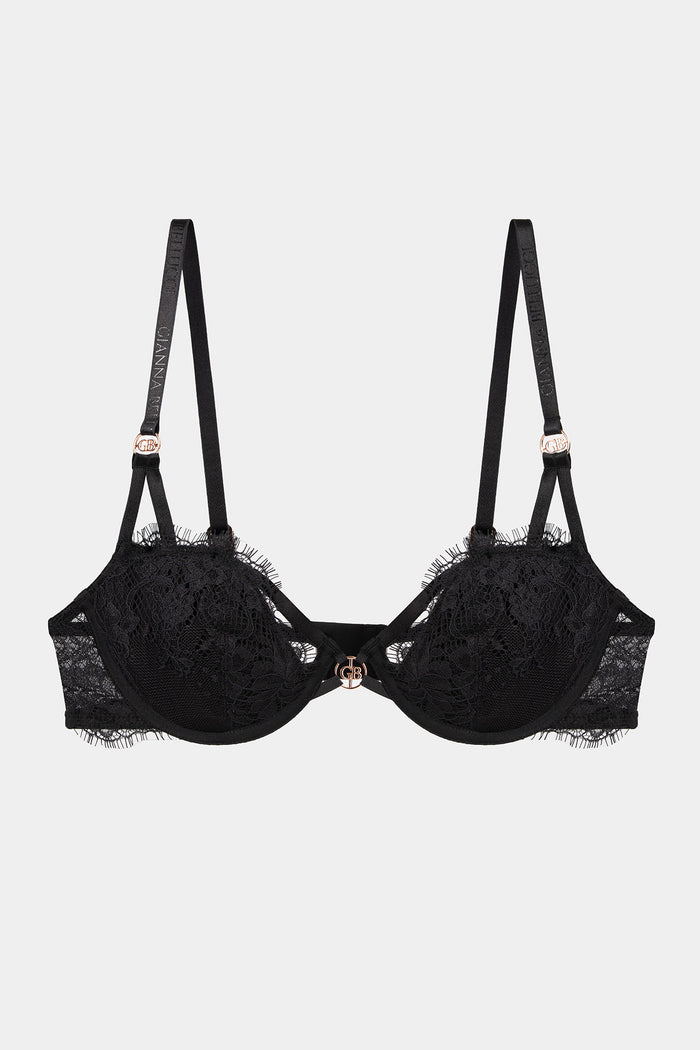 Gaia Bra - Black | Gianna Bellucci
