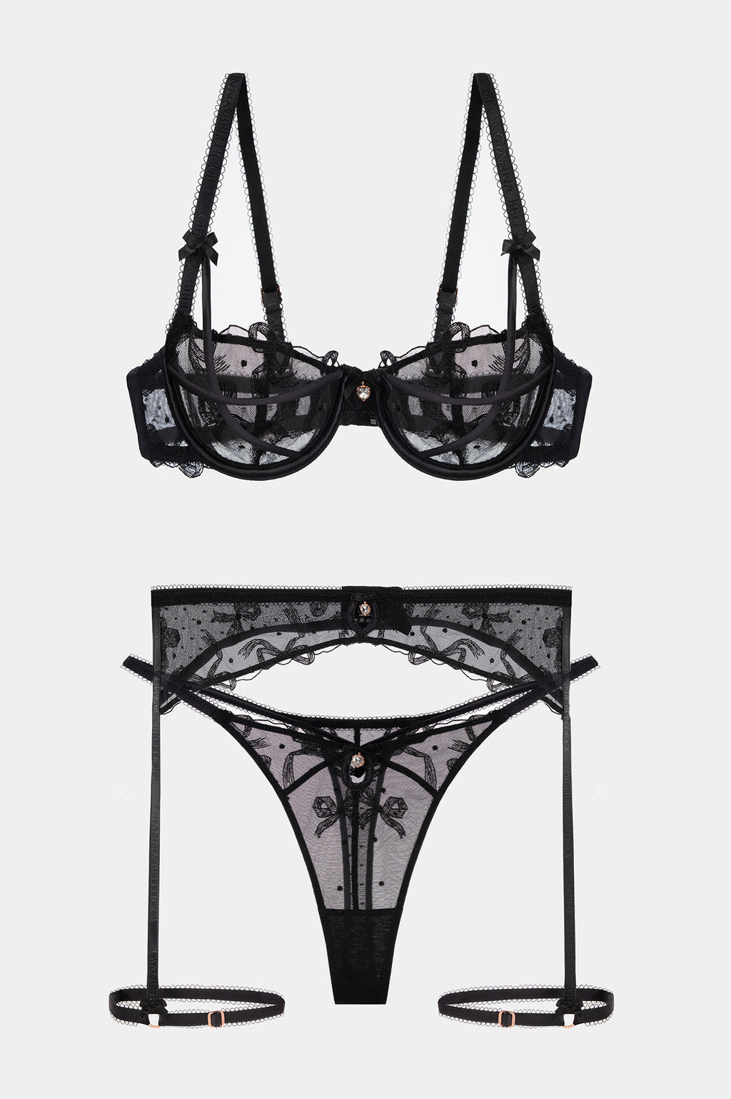 Mirabella Set - Black | Gianna Bellucci