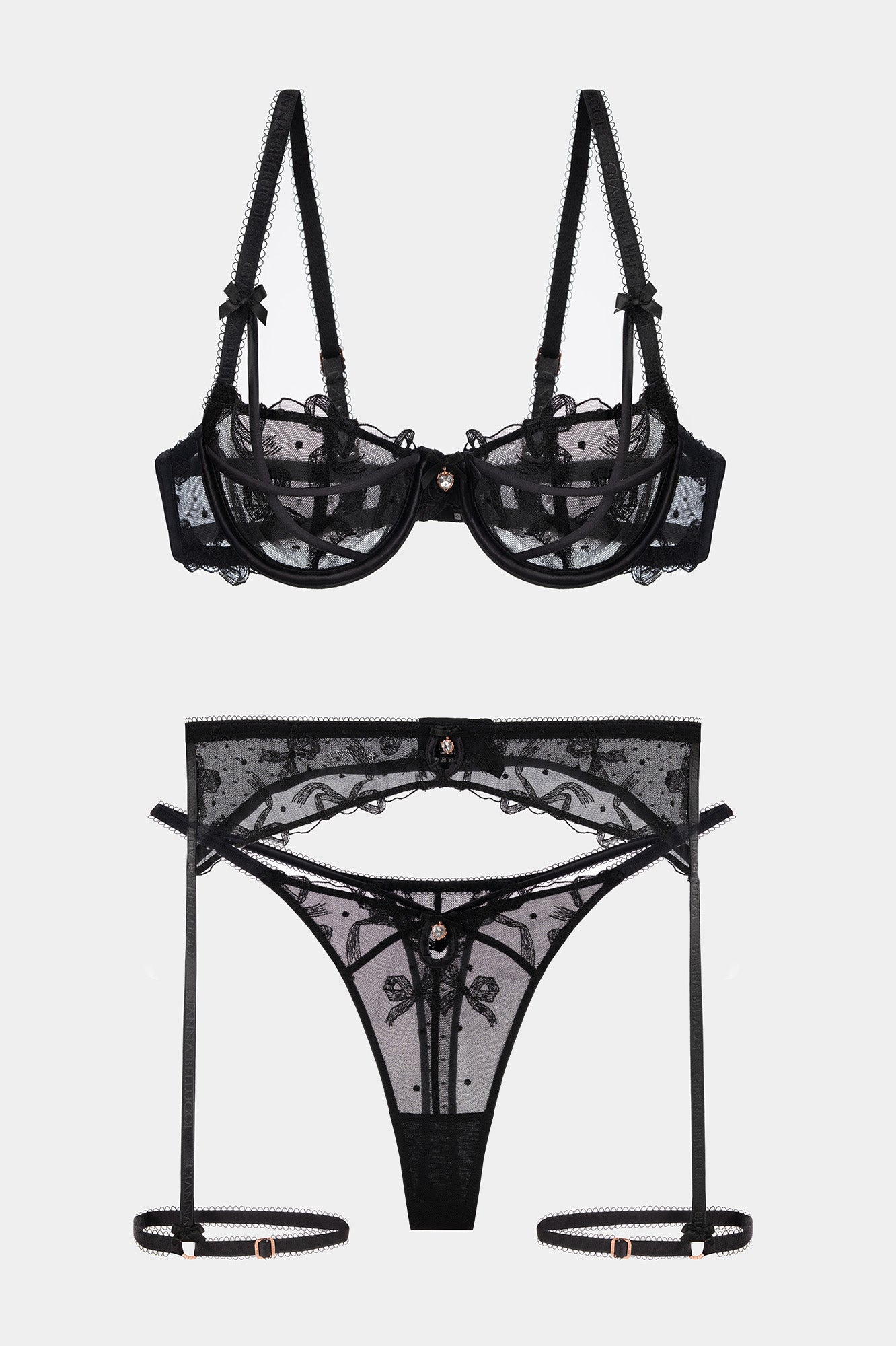 Mirabella Set - Black | Gianna Bellucci