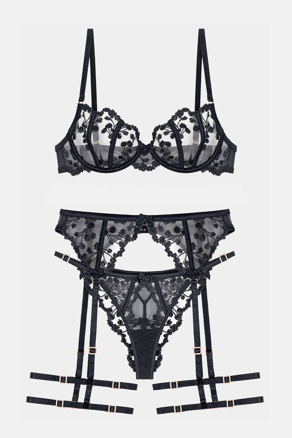 Gabriella Set - Black | Gianna Bellucci