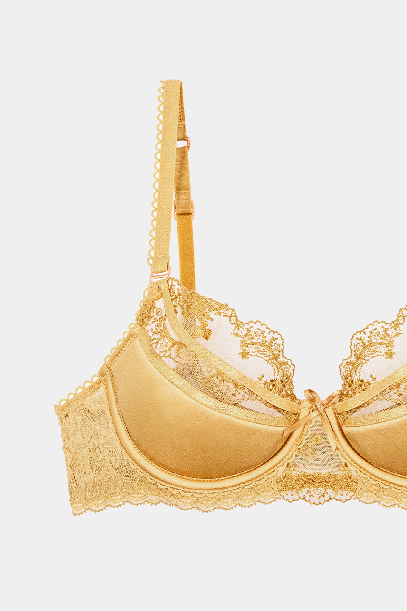 Clarisse Bra - Gold | Gianna Bellucci