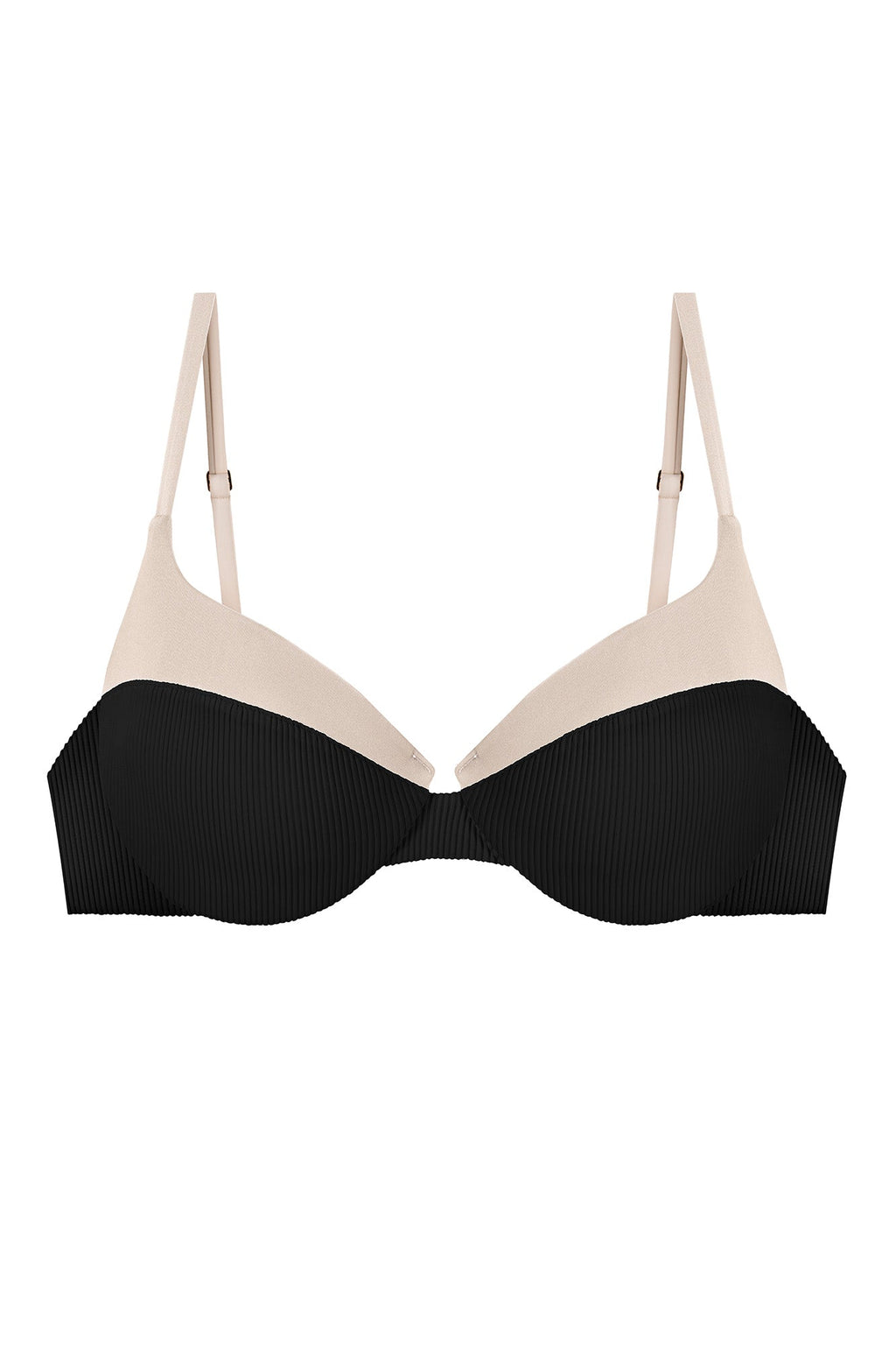 Ravellina bikini top - Black | Gianna Bellucci