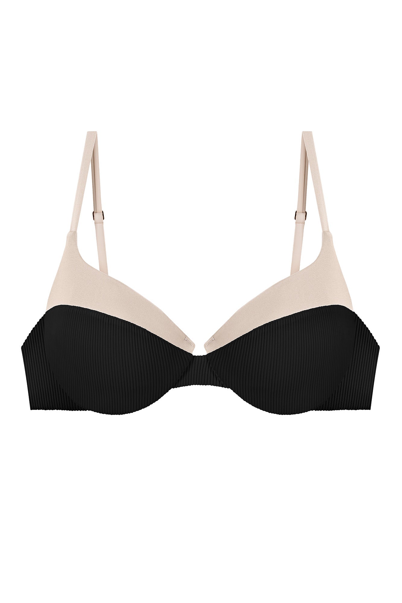 Ravellina bikini top - Black | Gianna Bellucci