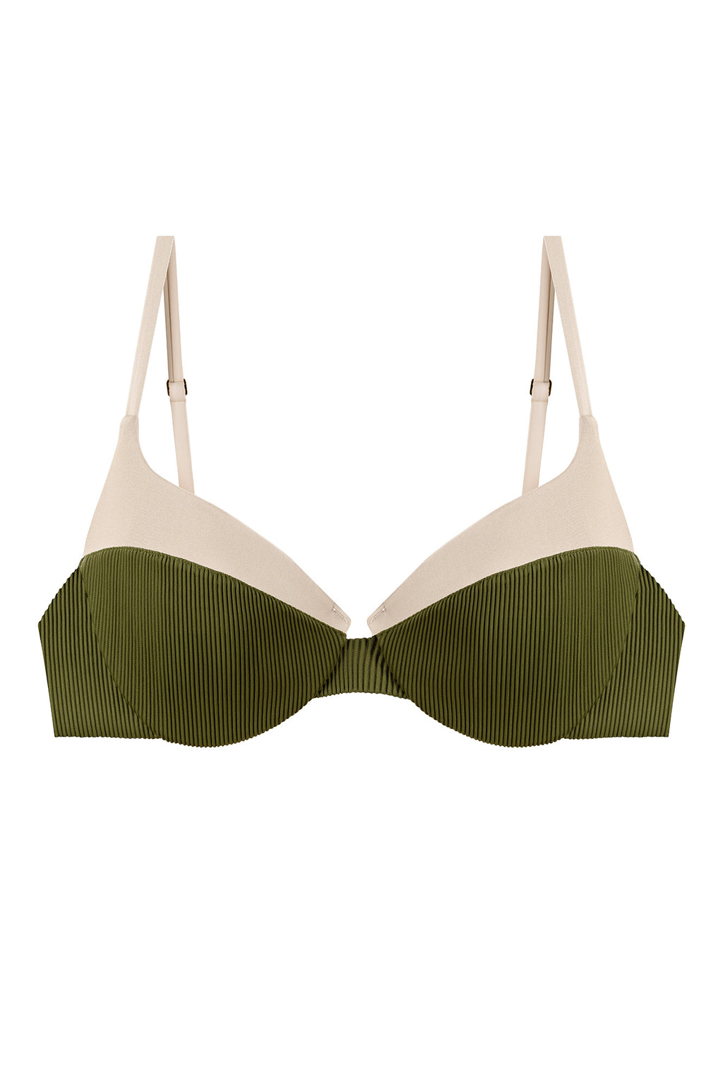 Ravellina bikini top - Green | Gianna Bellucci