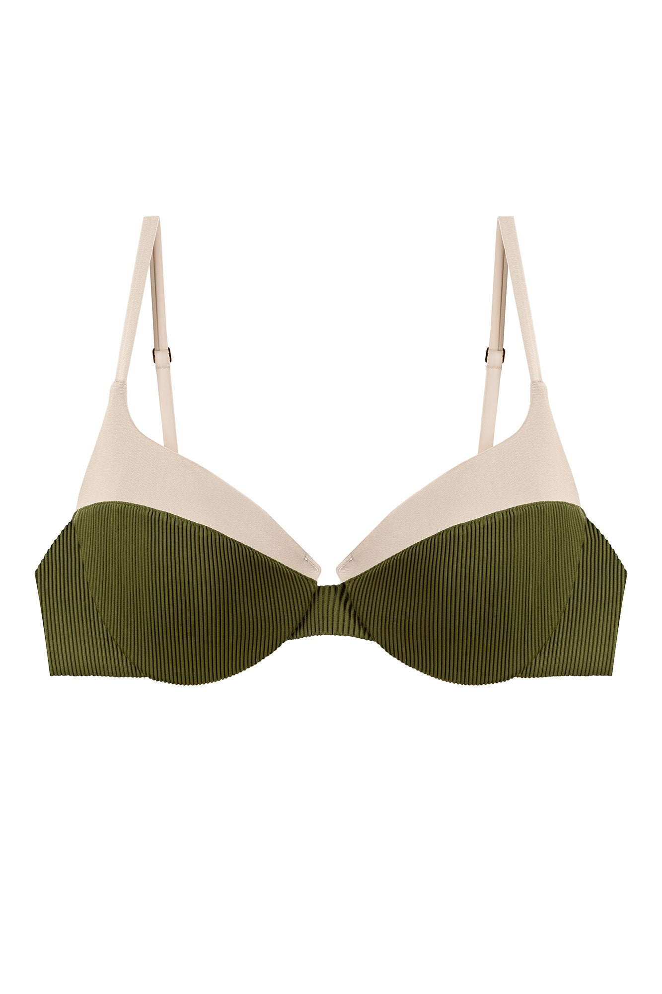 Ravellina bikini top - Green | Gianna Bellucci