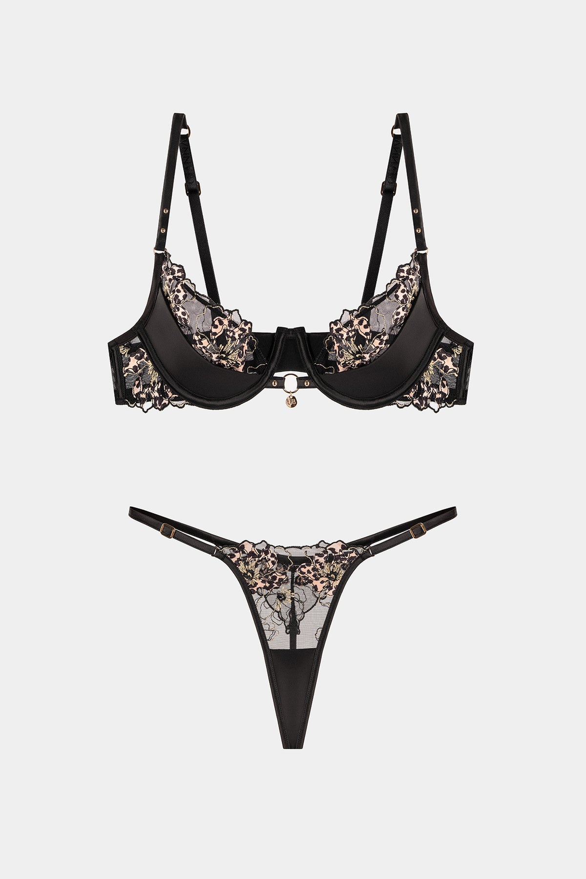 Set Bruna 2 piese - Negru