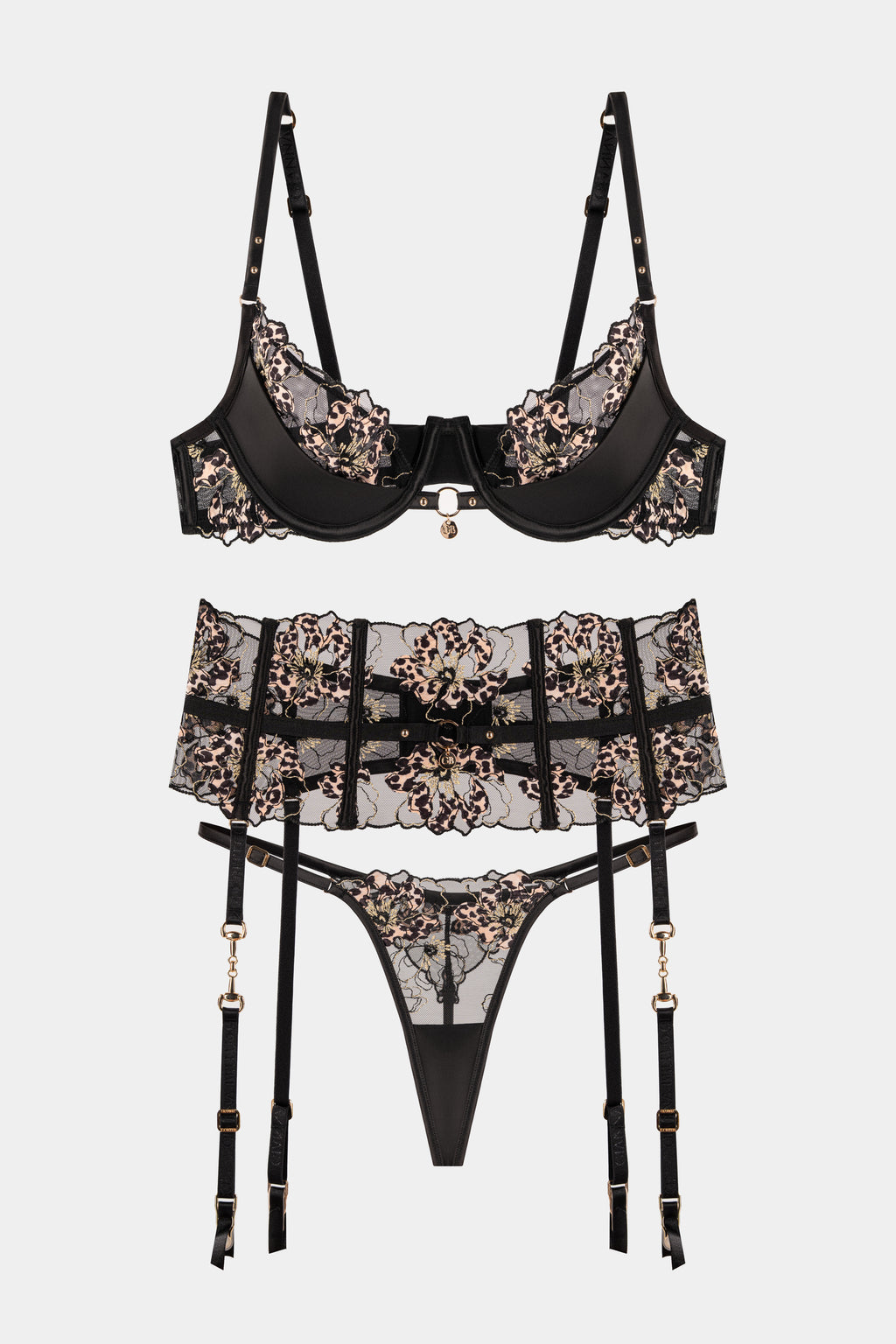 Set Bruna 3 piese - Negru