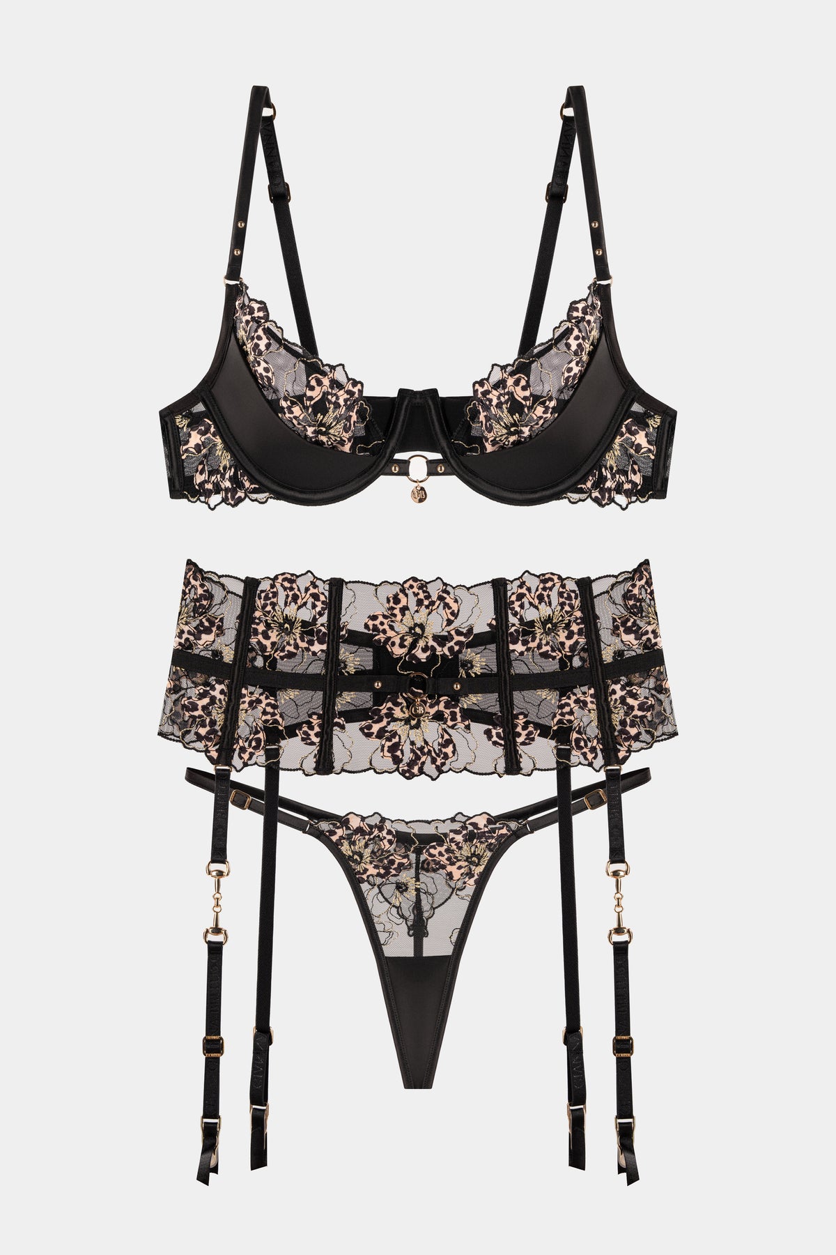 Set Bruna 3 piese - Negru
