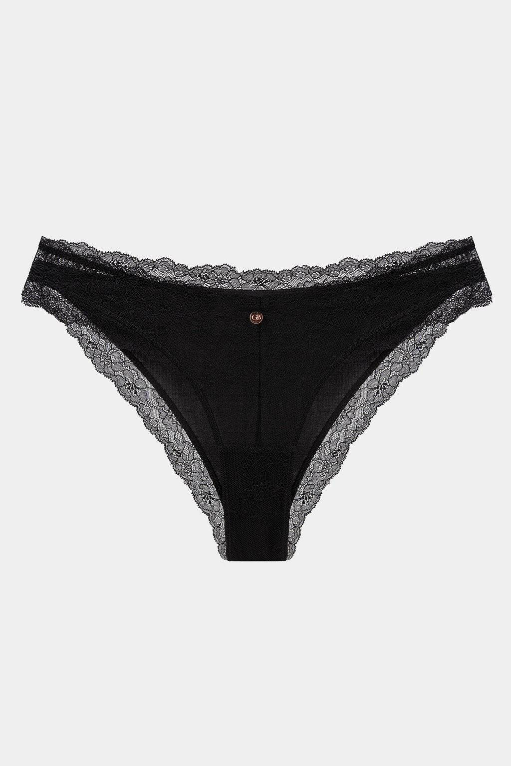 Ottavia Brazilian Briefs - Black | Gianna Bellucci