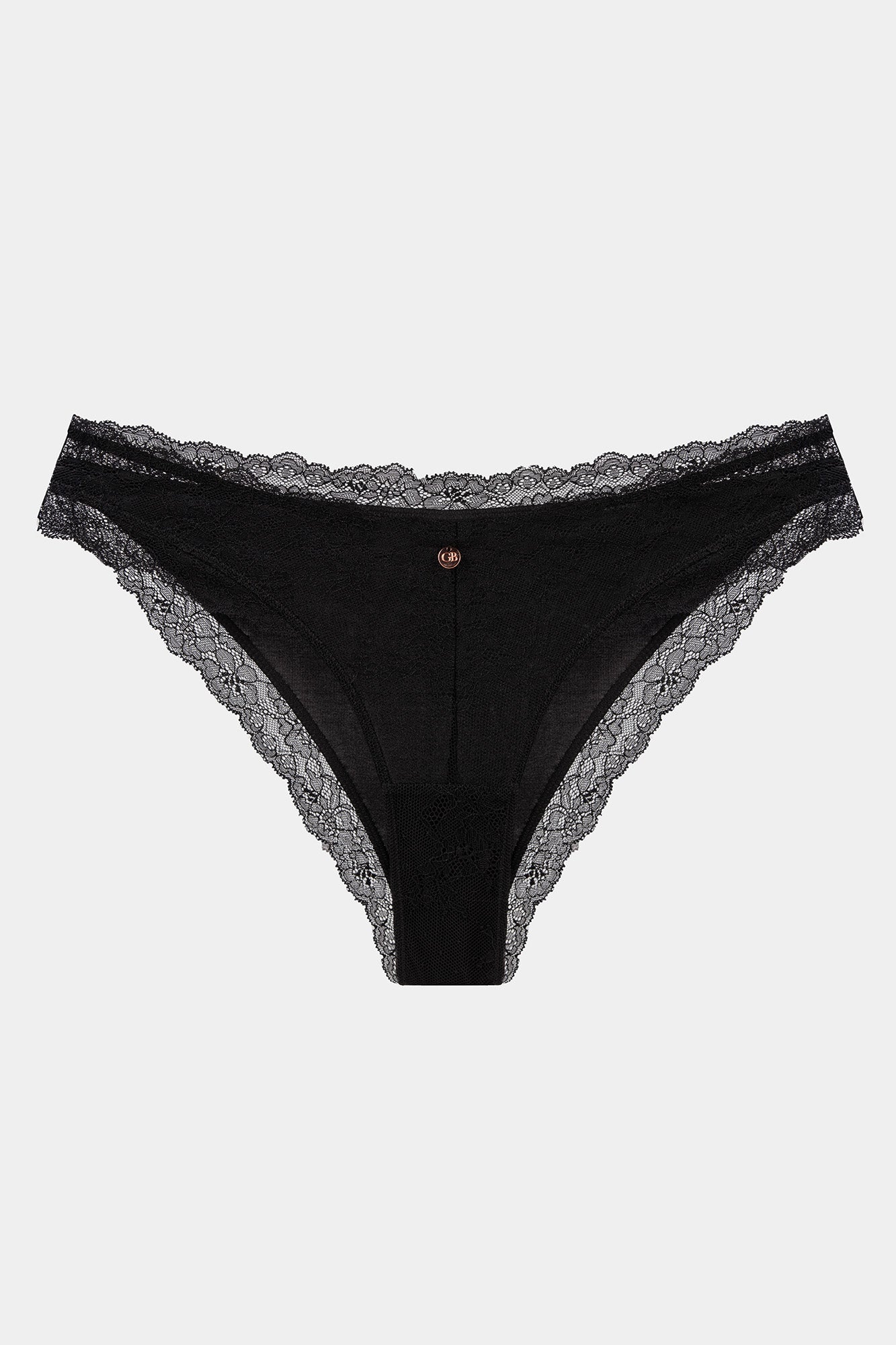 Ottavia Brazilian Briefs - Black | Gianna Bellucci