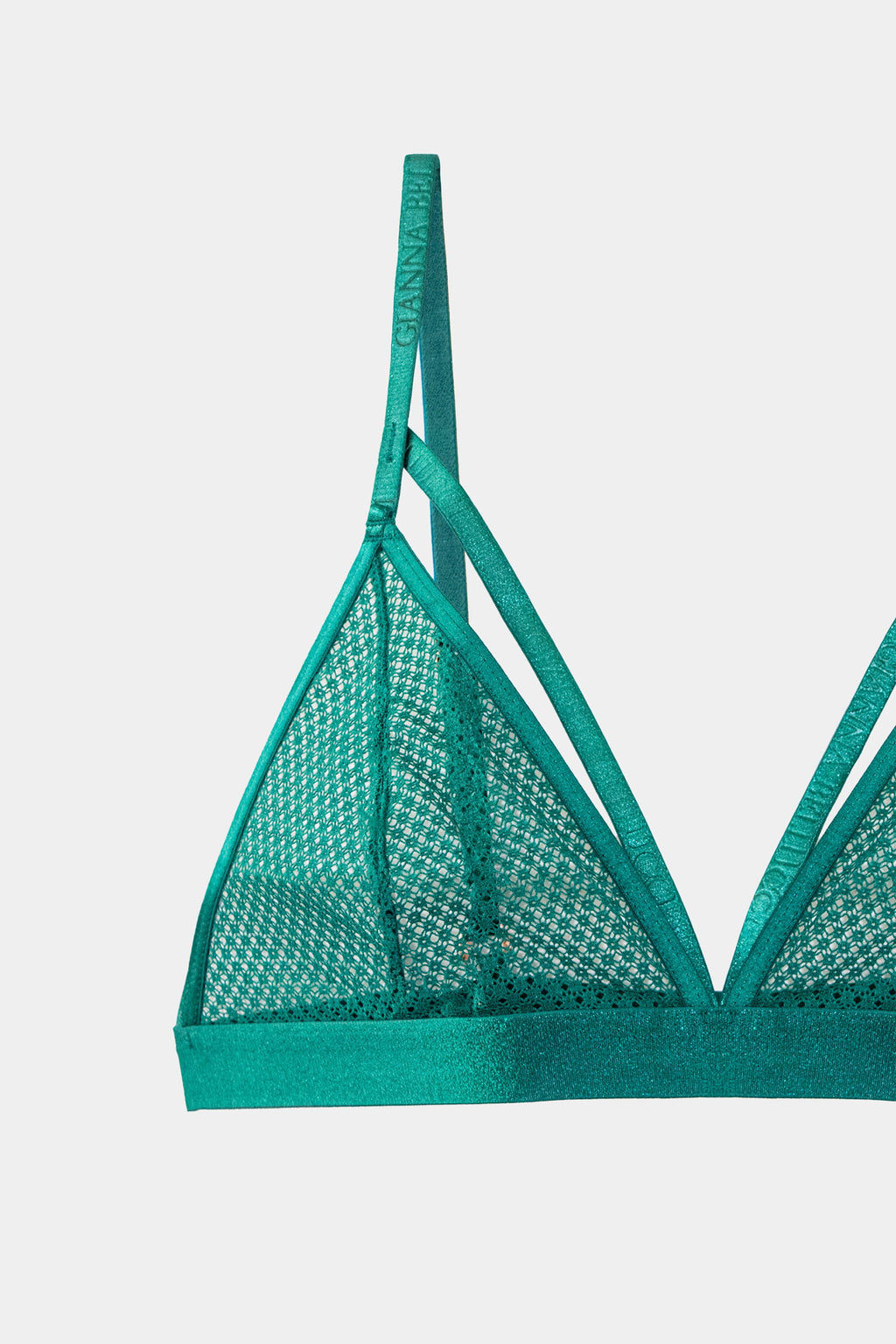 Ginevra Panties & Podväzkový pás - Zelená