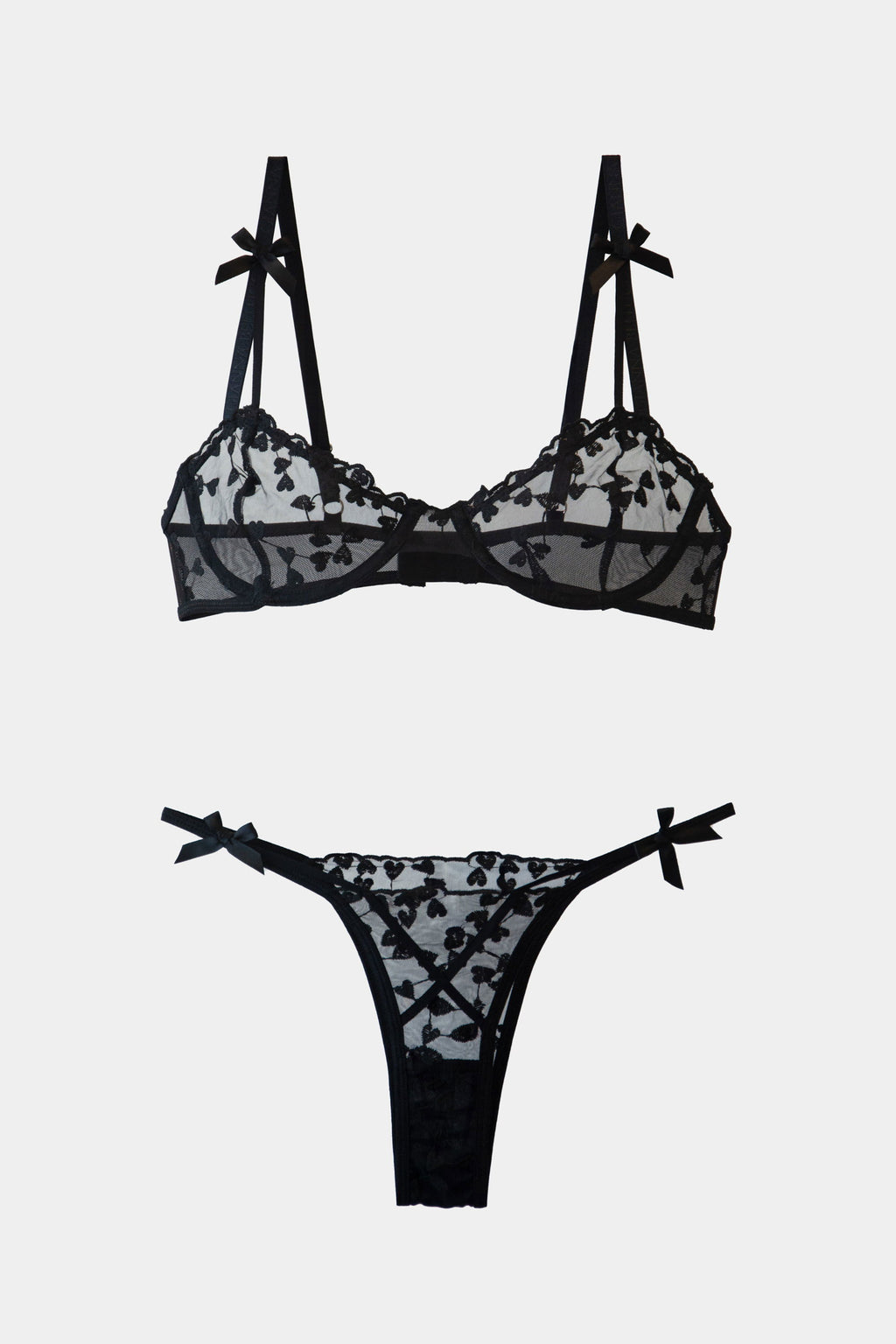 Ilaria conjunto - Negro