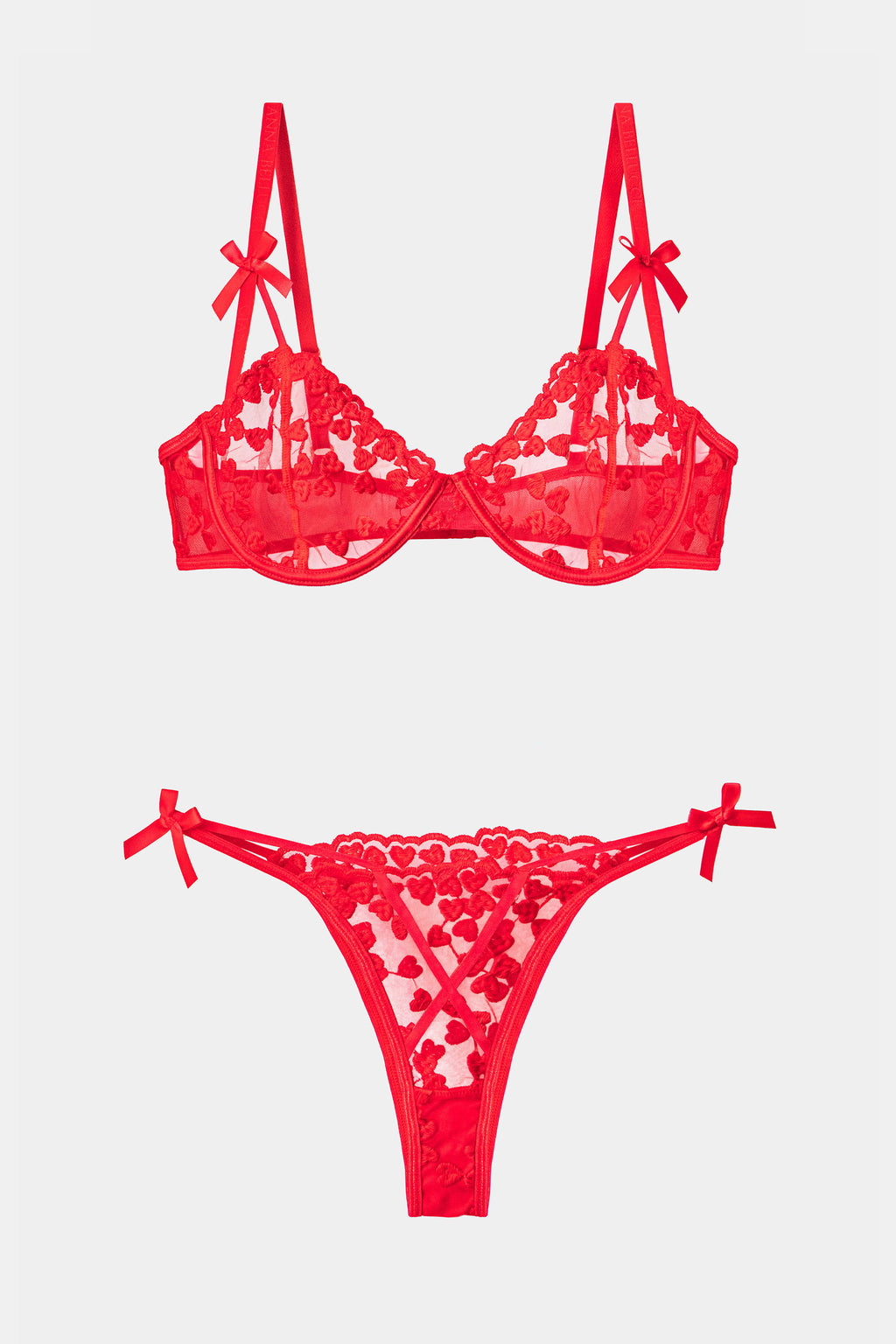 Ilaria conjunto - Rojo