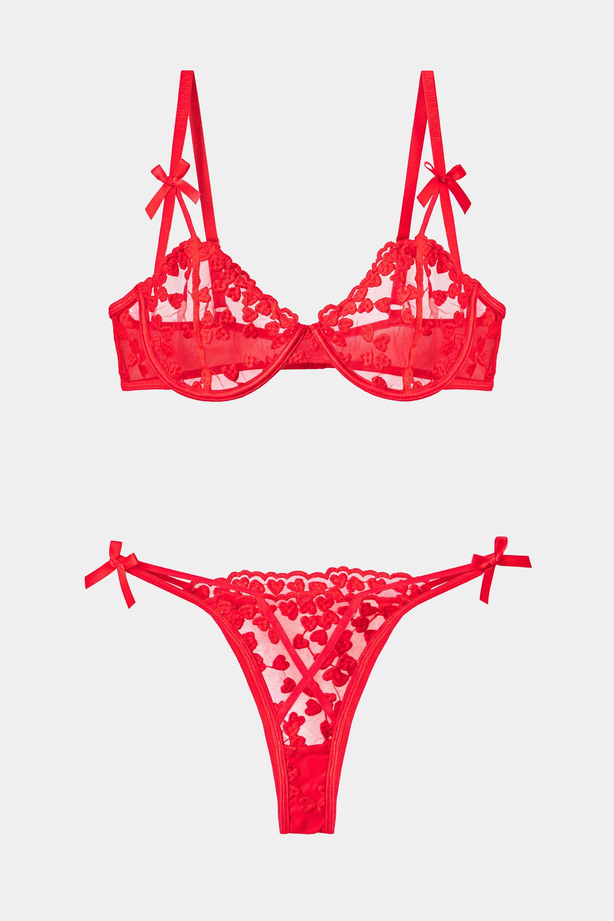 Ilaria conjunto - Rojo