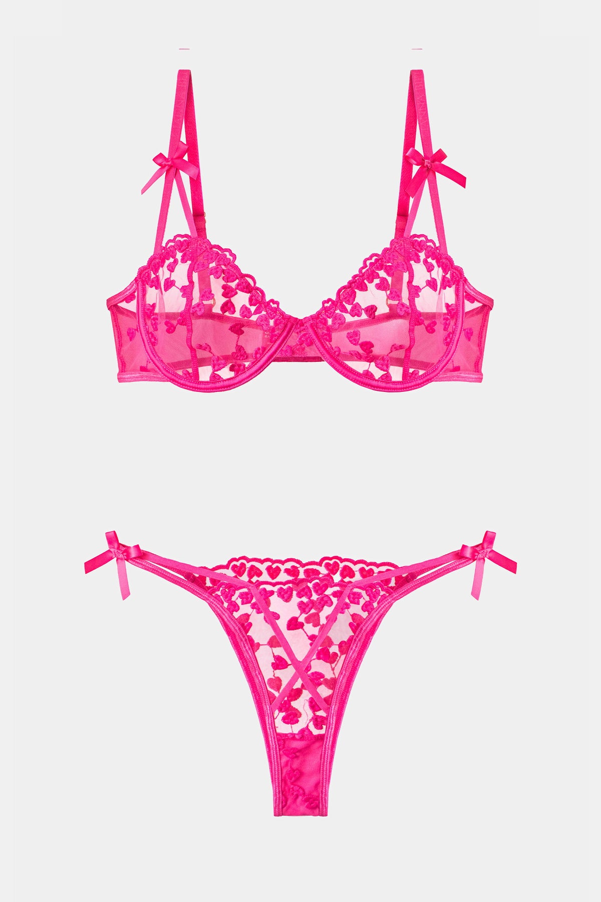 Ilaria conjunto - Rosa