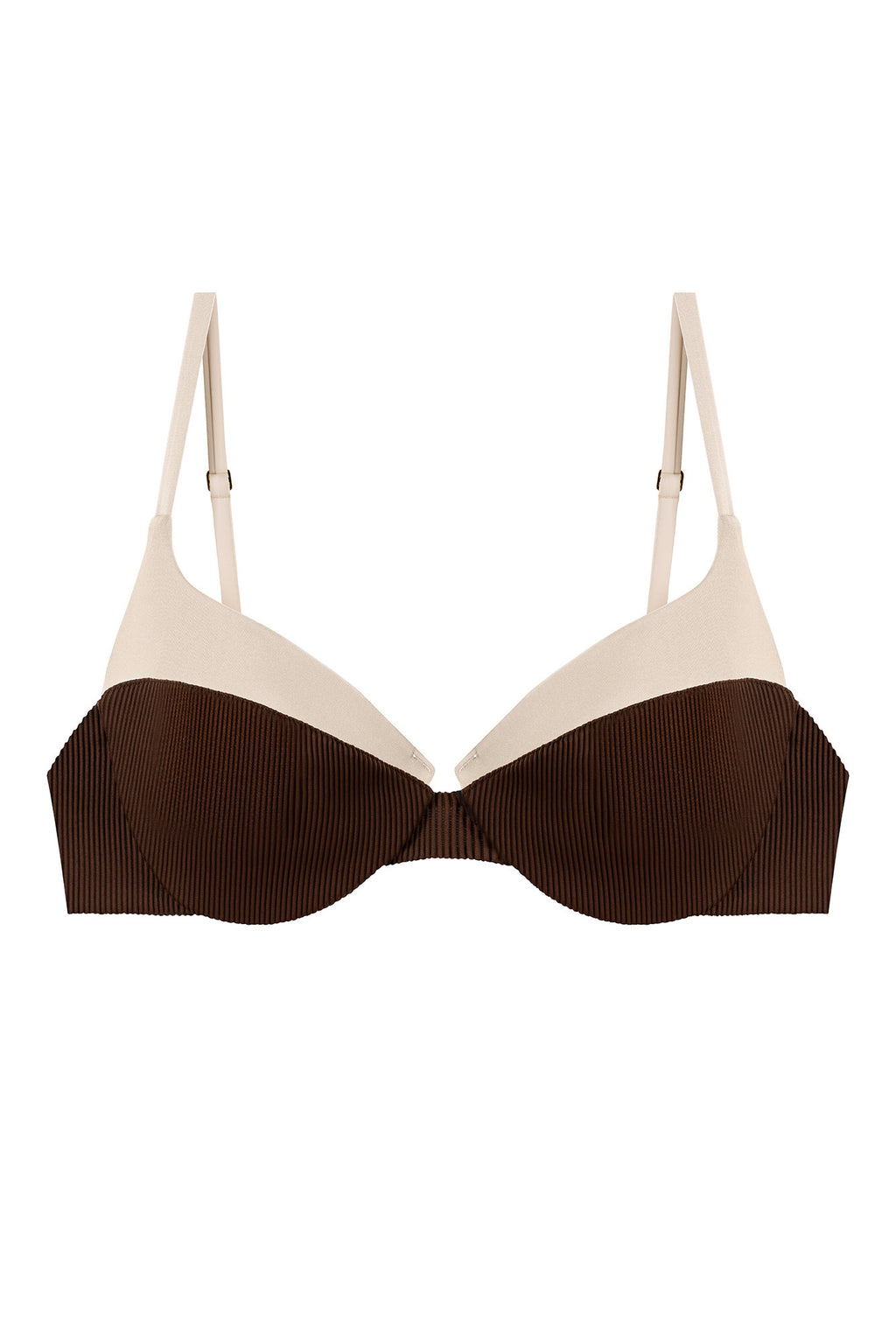 Ravellina bikini top - Chocolate | Gianna Bellucci
