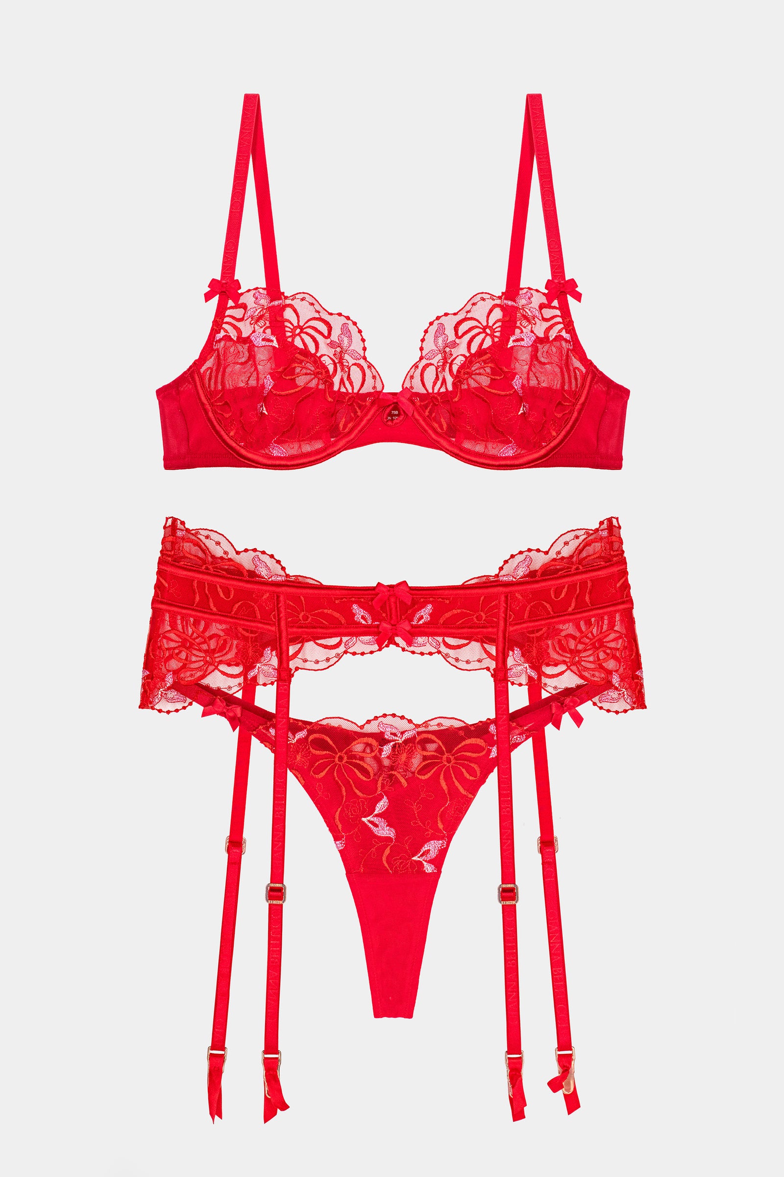 Palmira Set - Red | Gianna Bellucci