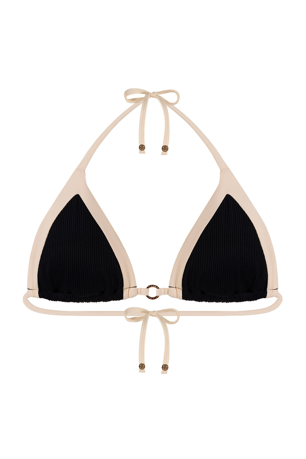 Sorrentina bikini top - Black | Gianna Bellucci