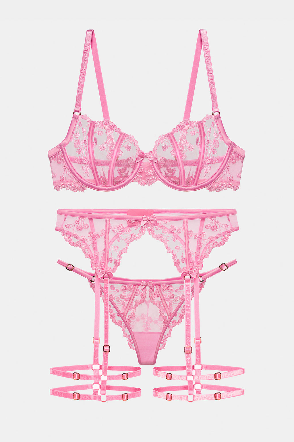 Gabriella Set - Candy Pink | Gianna Bellucci