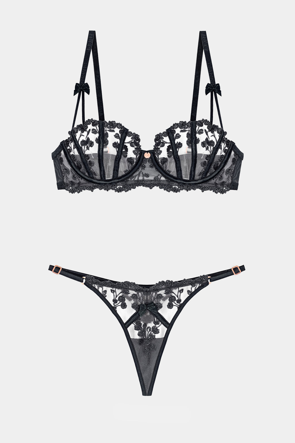 Allegra Set - Black | Gianna Bellucci