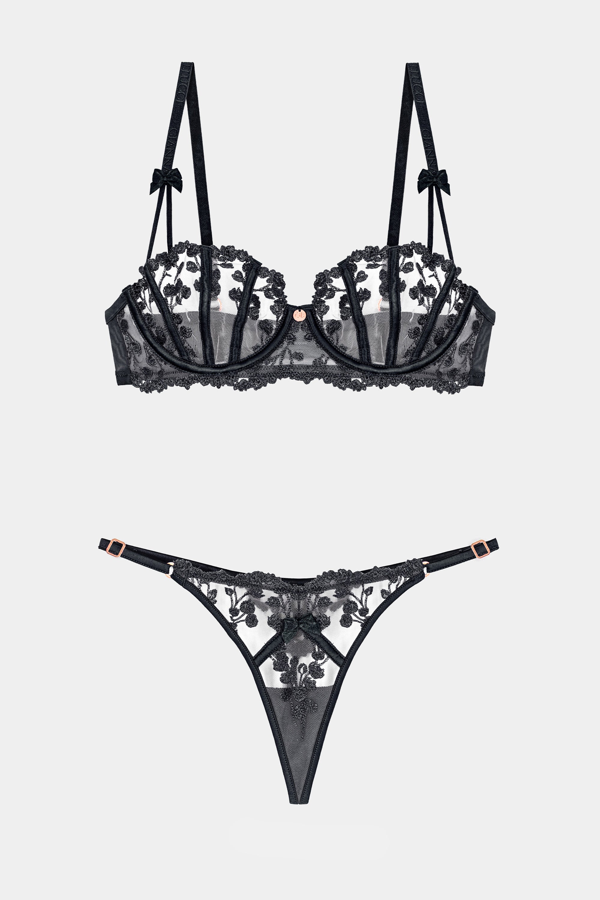 Allegra Set - Black | Gianna Bellucci