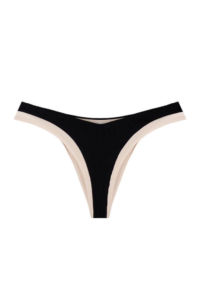 Ravellina bikini bottom - Black | Gianna Bellucci
